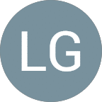 LG logo inside a blue circular badge on a dark blue background